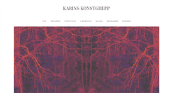 Desktop Screenshot of karinskonstgrepp.se